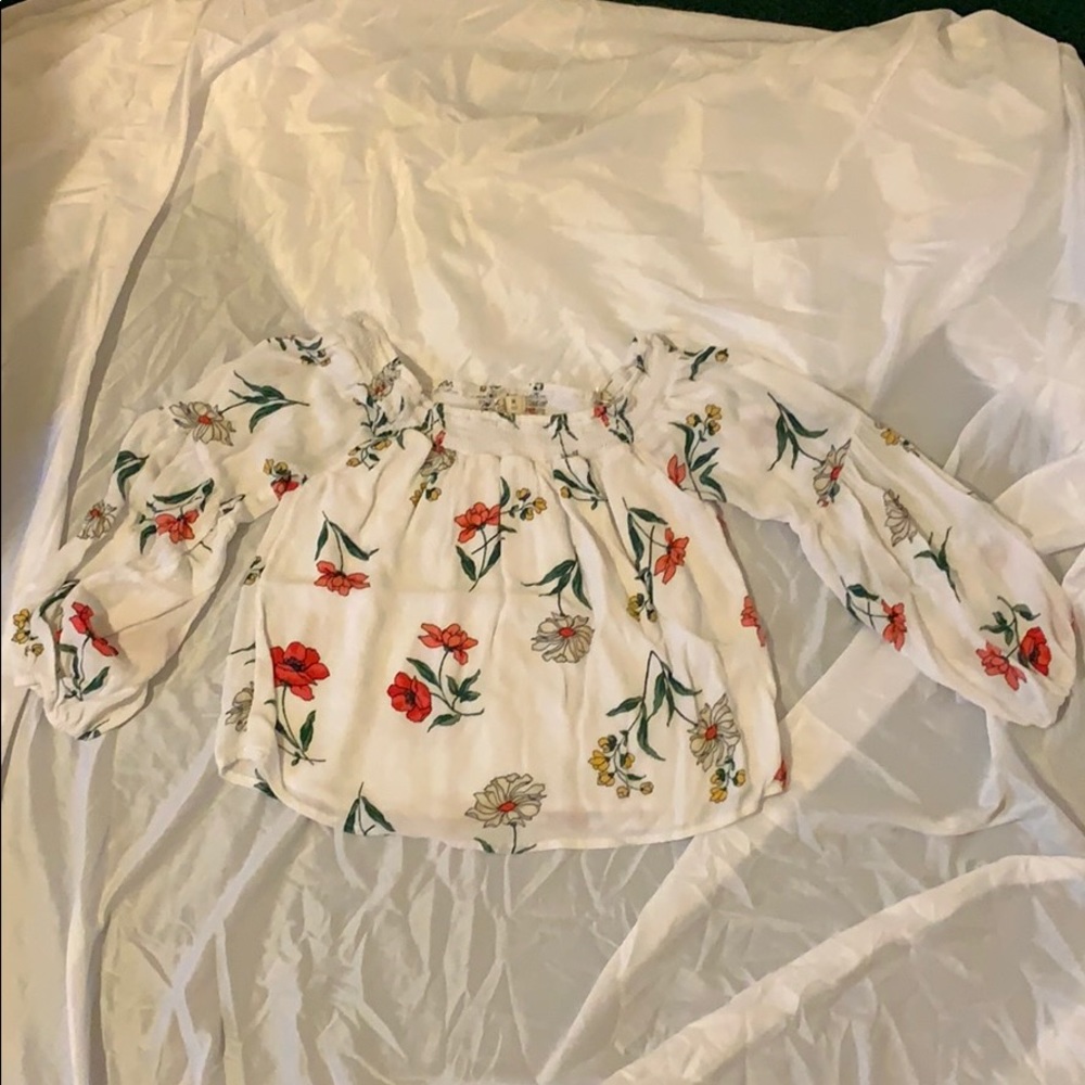 Flower Flowy Crop top